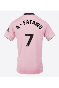 Leicester City Issahaku Fatawu #7 Jalkapallovaatteet Kolmaspaita 2025-26 Lyhythihainen